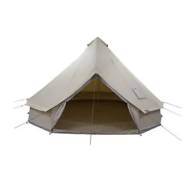 Hi-Gear 5m Bell Family Polycotton Tent Easy To Pitch 8 Man Tent For Camping • £549