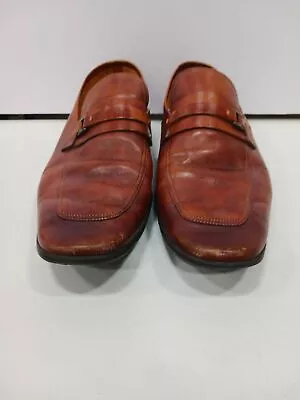 Magnanni Men's Brown Leather Loafers Size 13M • $13.20