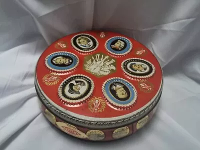 W & R Jacob & Co Liverpool Vintage Biscuit Tin - Composers • £14