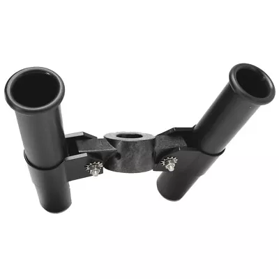 Cannon Dual Rod Holder 2450163 - Black - Front Mount • $75.44