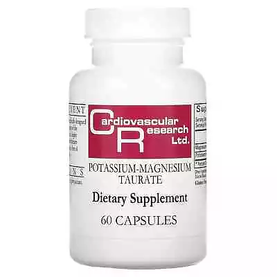 Cardiovascular Research Potassium-Magnesium Taurate 60 Capsules (BB-5-24) • £13.99