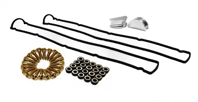 Gold Rocker Cover BoltsWashers Aluminium Bungs & Gasket Skyline RB20 RB25 RB26 • $193.61