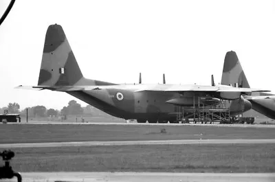 Fairford Wing Hercules C.1 XV302 At Fairford 5 Aug 1968 - B&W Neg_9260 • £1.50