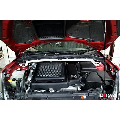 10-12 Mazda MazdaSpeed3 / MPS ULTRA RACING FRONT STRUT TOWER BAR (UR-TW2-1345) • $238