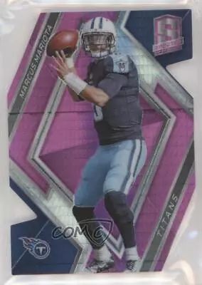 2018 Panini Spectra Neon Pink Prizm Die-Cut /15 Marcus Mariota #114 • $7.44