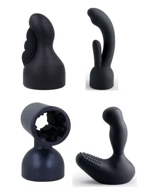 Doxy Die Cast 3 Attachments Screw On Silicone G Spot Rabbit 4 Styles • £37.49