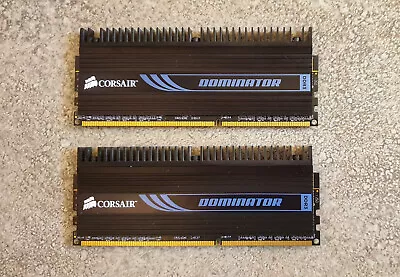 Corsair Dominator RAM 4gb 2x2gb DDR3 1600 MHz • £5.95