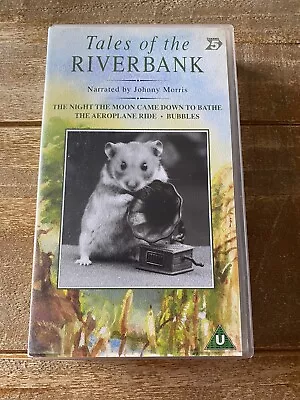 Tales Of The Riverbank VHS Video Narrated By Johnny Morris 3 Episodes Exc Cond • £6.99