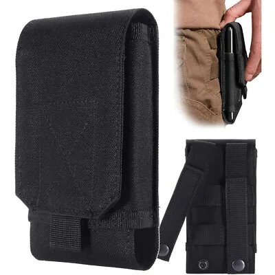 Molle Pouch EDC Utility Gadget Tactical Belt Waist Bag With Phone Holster Holder • $7.99