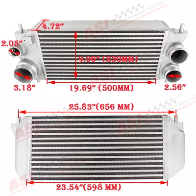 Aluminum Intercooler For 2015-2019 Ford F150 2.7L 3.5L EcoBoost Machined Welded • $229.99