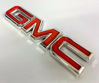 M Gmc Sierra Rear Tailgate Liftgate Emblem Badge Letters Nameplate 1999-2007 • $27.55