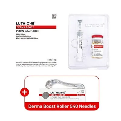[LUTHIONE] Derma Boost PDRN Ampoule 1Kit (Ampoule 5ml *1a) + MTS Roller • $97.51
