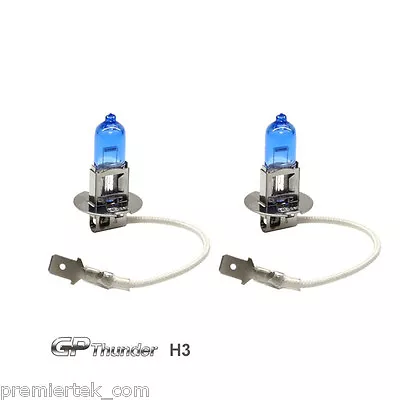 GP-Thunder II 7500K H3 Xenon Light Bulb 55W White SGP75-H3  • $9.67