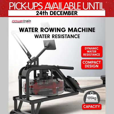 Powertrain 13L Water Resistance Rowing Machine Rower • $595