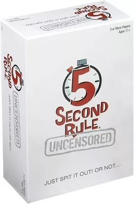 5 Second Rule Uncensored UG7427 • $17.50