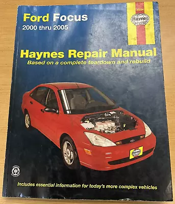 $10 • Buy Ford Focus 2000 Thru 2005 Haynes Repair Manual #36034