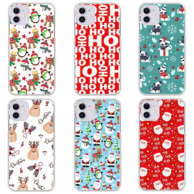 Christmas Case IPhone 14 13 12 11 8 7 Plus XR XS Max SE Pro Silicone Case Cover • £4.75