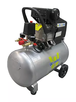 WONDER 3HP 240v Air Compressor Direct Drive 7cfm 198L/min 8Bar 116psi 24L Tank • $236.50