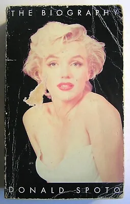 MARILYN MONROE THE BIOGRAPHY BOOK PAPERBACK By Donald Spoto • $19.99
