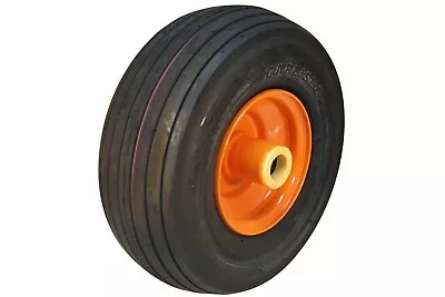 Front Mower Deck Wheel 11 X 4.00 - 5 NHS Ribbed Tread Orange Brand New • $89.95