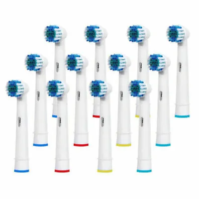 $15.44 • Buy 12pcs Replacement Soft Bristles Electric Toothbrush Head Precision Clean Oral B