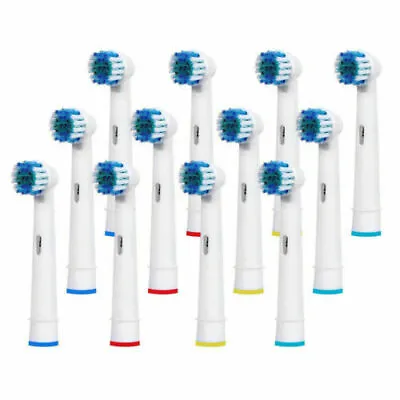 12pcs Replacement Soft Bristles Electric Toothbrush Head Precision Clean Oral B • $15.44