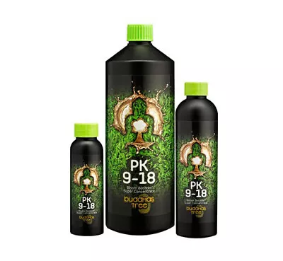 £15.70 • Buy Hydroponic Buddhas Tree PK 9-18 Ultimate Flowering Booster Extra Yield All Sizes