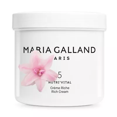 MARIA GALLAND 5 Nutri Vital Anti-Aging Rich Face Cream 460ml Salon Size PRO. • $165