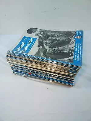 Model Railroader Magazine Lot Of 40  1940s And 50s With Plastic Covers • $65