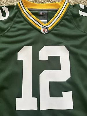 Green Bay Packers Aaron Rodgers Nike Youth XL On Field • $10.99