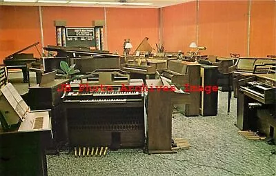 Advertising Postcard Keyboard Center Piano Store Milford Connecticut • $3.99