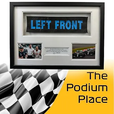 F1 Mercedes AMG Petronas F1 Team Tyre Marker Signed By Toto Valtteri & Lewis • £595