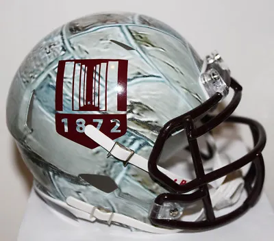 2013 Virginia Tech Hokies Hokie Stone Pilars Riddell Mini Helmet Vs GTw/wo Visor • $120