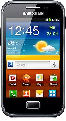 Samsung Galaxy Ace Plus 3GB Black (FHS22557) • £0.99