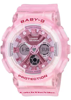 CASIO BABY-G BA-130CV-4AJF Pink DANCE MODE ON Limited Women's Watch New In Box • $220.98