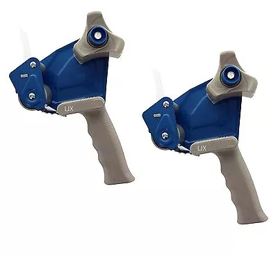 ( 2pc ) - 2 Inch Tape Gun Dispenser Packing Packaging Cutter - Red & Blue Color • $30.98