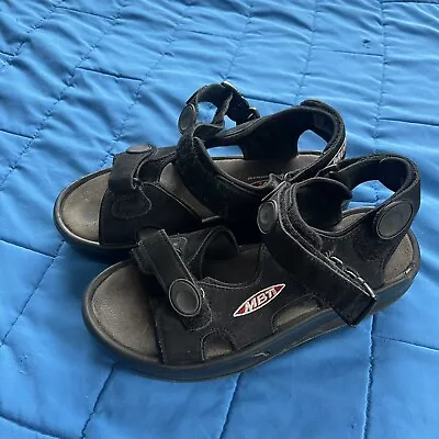 MBT KSTKQ Black Physiological Footwear Walking Comfort Sandals  Womens Sz. 9 • $50