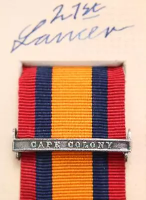 Qsa Queens South Africa Medal Ribbon Bar Clasp Cape Colony Boer War Campaign • £12