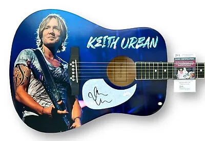 Keith Urban Signed Guitar Custom 1/1 Graphics JSA COA You'll Think Of Me • £1406.46
