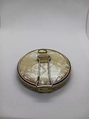 Vintage Japan Mother Of Pearl Compact 2 Mirrors With Stand Mid Century Modern • $5