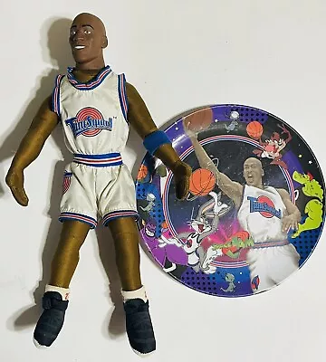 Michael Jordan #23 Space Jam Warner Bros. 1996 Action Figure W/Tag N Plate!! • $25