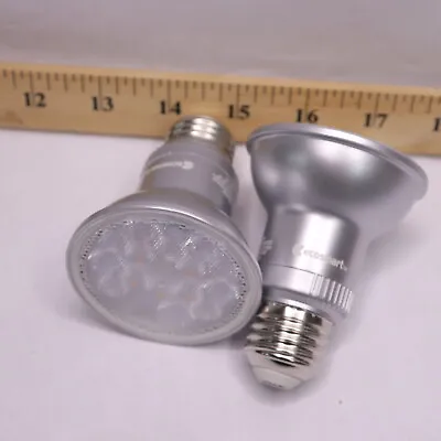 (2-Pk) Ecosmart Dimmable Adjustable Beam Angle LED Light Bulb Bright White 50W • $11.39