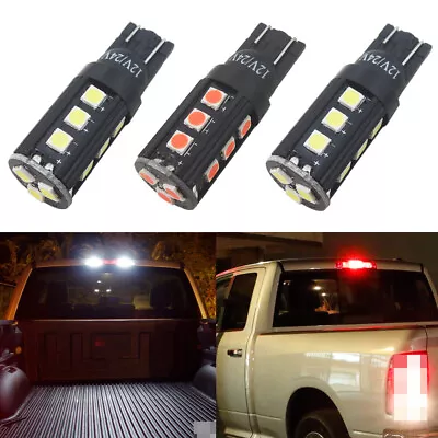 2 White 1 Red 921 LED Bulbs For 2000-2020 Toyota Tundra Cargo 3rd Brake Lights • $13.99