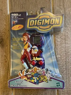 Tiger Digimon Digital Monsters LCD Game Yolei And Hawkmon - Sealed • $85.16