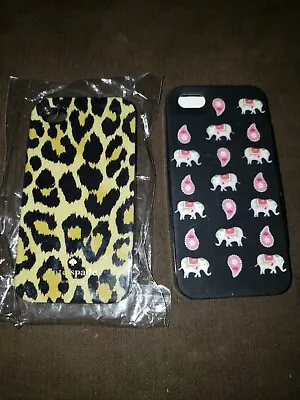 2 New Iphone 4 Cases Kate Spade Cheetah Print Vera Bradley Pink Paisley Elephant • $7.99
