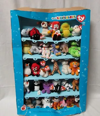 McDonald’s TY Teenie Beanie Babies 30th Anniversary  Display Set Of 30 • $80