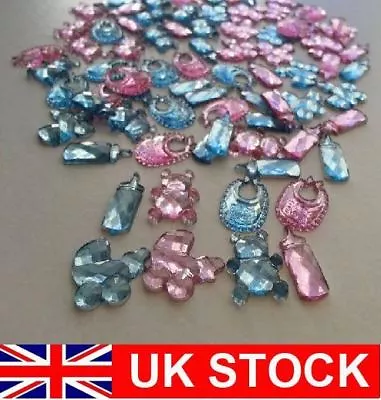 50 Baby Shower Christening Boy/ Girl Party Table Confetti/ Sprinkles Decorations • £2.89