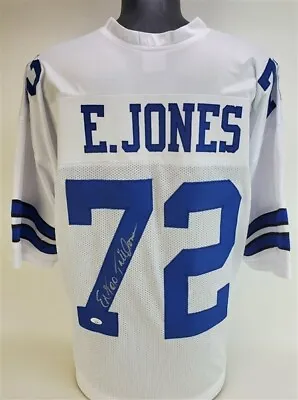 Ed  Too Tall  Jones Signed Cowboys Jersey (JSA COA) Dallas 3xPro Bowl Defsv End • $169.95