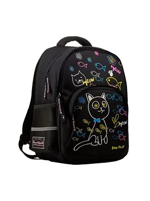 £20 • Buy Bruno Visconti Kids Egronomic Backpack Cat Fish Black Brand New