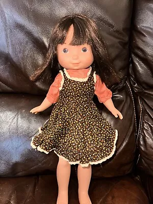 Vintage Fisher Price My Friend Jenny Doll 16”  Mandy's Friend Brown Hair • $10.95